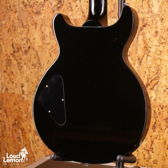 Gibson Les Paul Standard Double Cutaway Plus Trans Black 2001 USA электрогитара