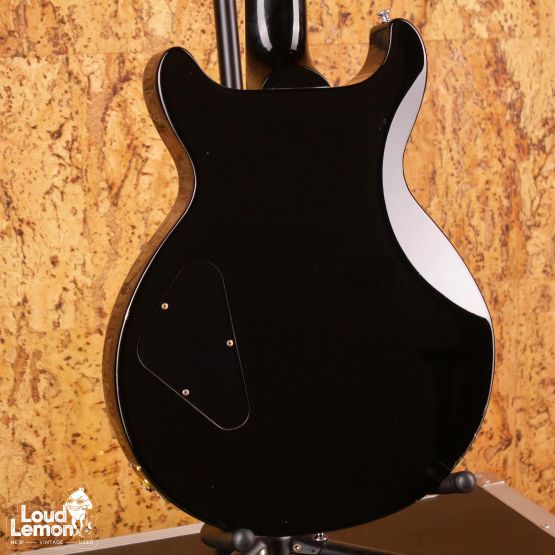 Gibson Les Paul Standard Double Cutaway Plus Trans Black 2001 USA электрогитара