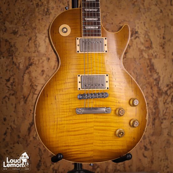 Gibson Les Paul Standard Honey Burst 2002 USA электрогитара