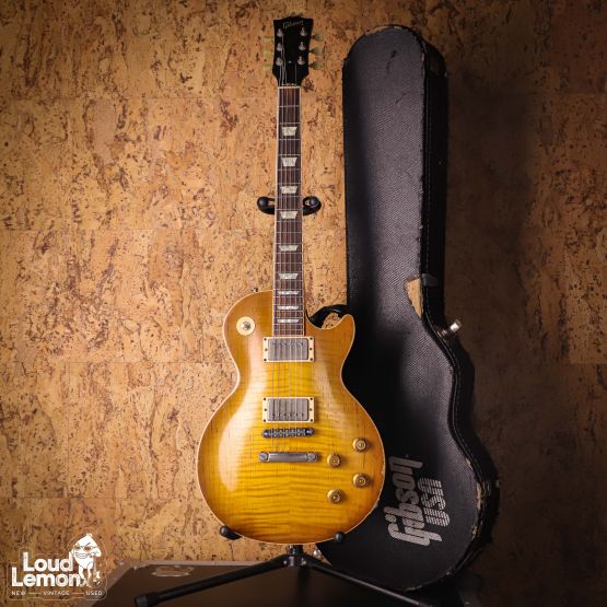 Gibson Les Paul Standard Honey Burst 2002 USA электрогитара