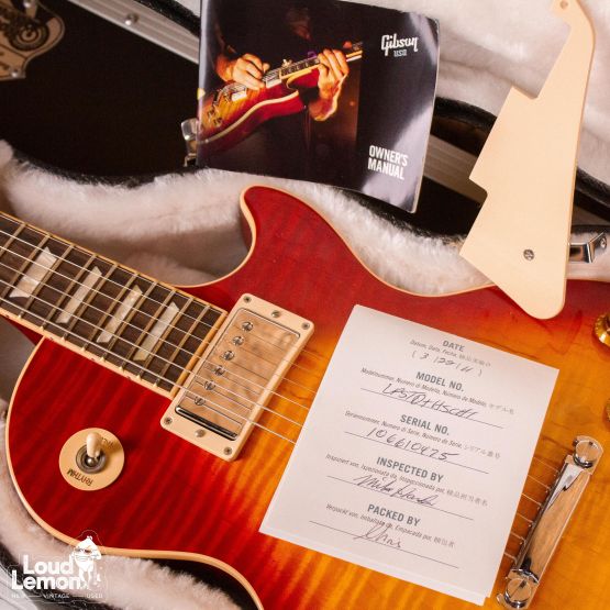 Gibson Les Paul Standard Premium Plus Heritage Cherry Sunburst 2011 USA электрогитара