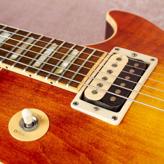 Gibson Les Paul Standard Plus Faded Tea Burst 2005 USA электрогитара