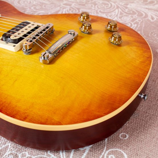 Gibson Les Paul Standard Plus Faded Tea Burst 2005 USA электрогитара
