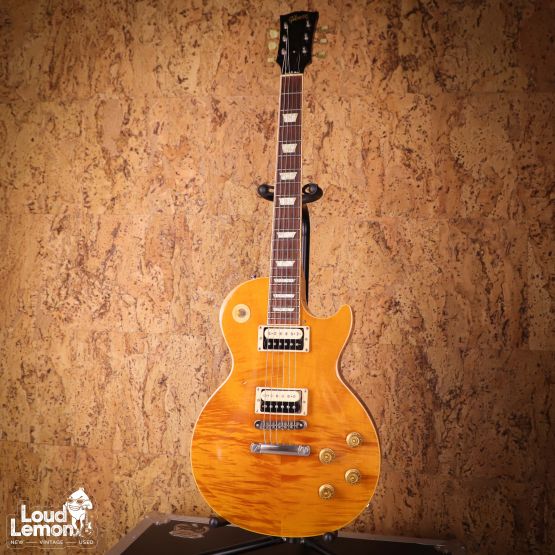 Gibson Les Paul Standard Trans Amber 2004 USA электрогитара