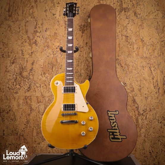 Gibson Les Paul Standard '60s Custom Color Honey Amber 2023 USA электрогитара