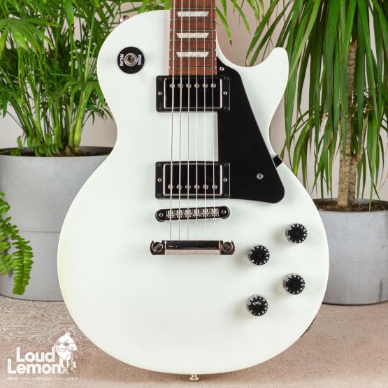 Gibson Les Paul Studio Alpine White 2013 USA электрогитар