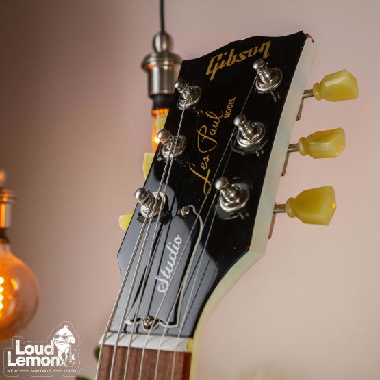 Gibson Les Paul Studio Alpine White 2013 USA электрогитар