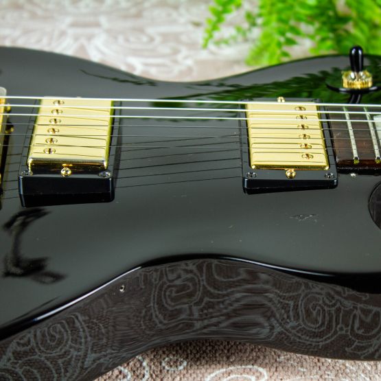 Gibson Les Paul Studio Black 2008 USA электрогитара
