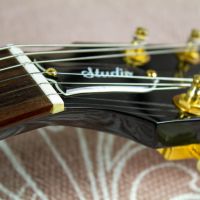 Gibson Les Paul Studio Black 2008 USA электрогитара