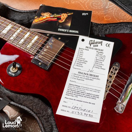 Gibson Les Paul Studio Wine Red 2005 USA электрогитара