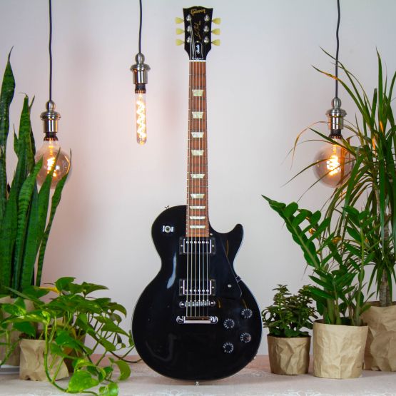 Gibson Les Paul Studio Black 2012 USA электрогитара