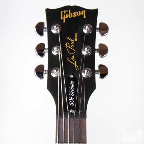 Gibson Les Paul Studio 60's Tribute Ebony 2013 USA электрогитара