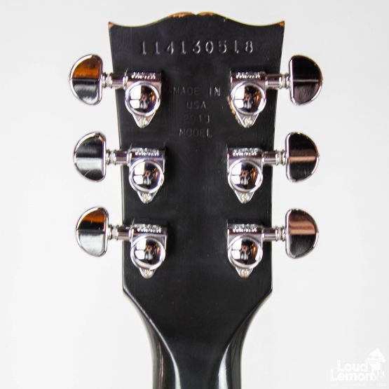 Gibson Les Paul Studio 60's Tribute Ebony 2013 USA электрогитара