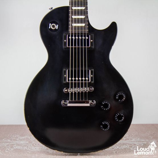 Gibson Les Paul Studio 60's Tribute Ebony 2013 USA электрогитара