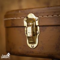 Gibson Lifton Historic "5-Latch" Brown/Pink Hardshell Case кейс для электрогитары