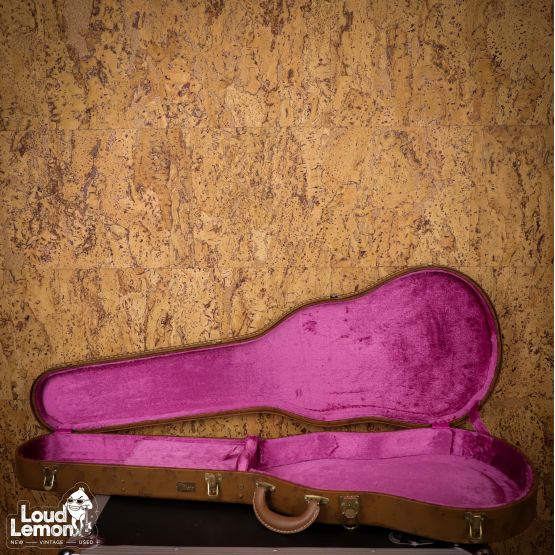 Gibson Lifton Historic "5-Latch" Brown/Pink Hardshell Case кейс для электрогитары