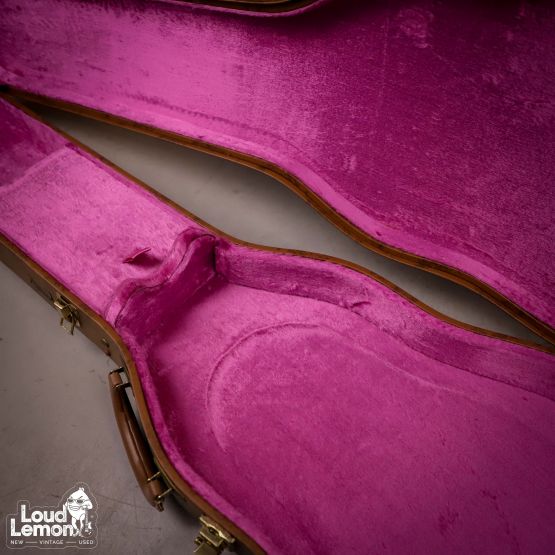 Gibson Lifton Historic "5-Latch" Brown/Pink Hardshell Case кейс для электрогитары