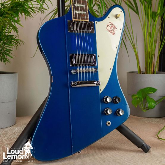 Gibson Limited Edition Firebird V Sapphire Blue 2001 USA электрогитара