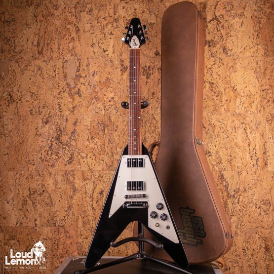 Gibson Limited Edition Japan Reissue Flying V Ebony 2015 USA электрогитара