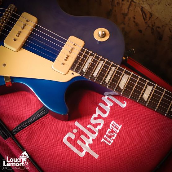 Gibson Limited Edition Les Paul Studio Gem Series Sapphire Blue 1996 USA электрогитара