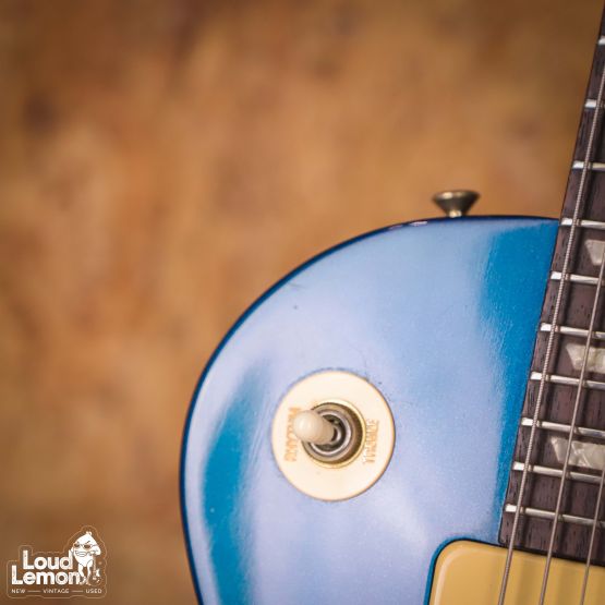 Gibson Limited Edition Les Paul Studio Gem Series Sapphire Blue 1996 USA электрогитара