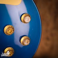 Gibson Limited Edition Les Paul Studio Gem Series Sapphire Blue 1996 USA электрогитара