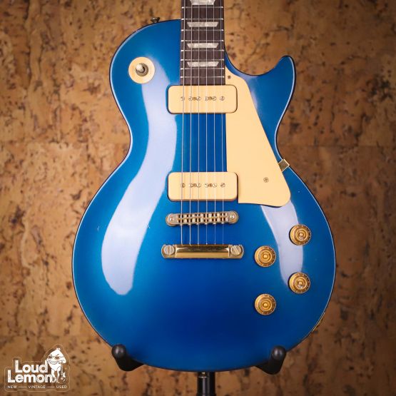 Gibson Limited Edition Les Paul Studio Gem Series Sapphire Blue 1996 USA электрогитара