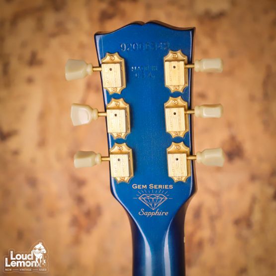 Gibson Limited Edition Les Paul Studio Gem Series Sapphire Blue 1996 USA электрогитара