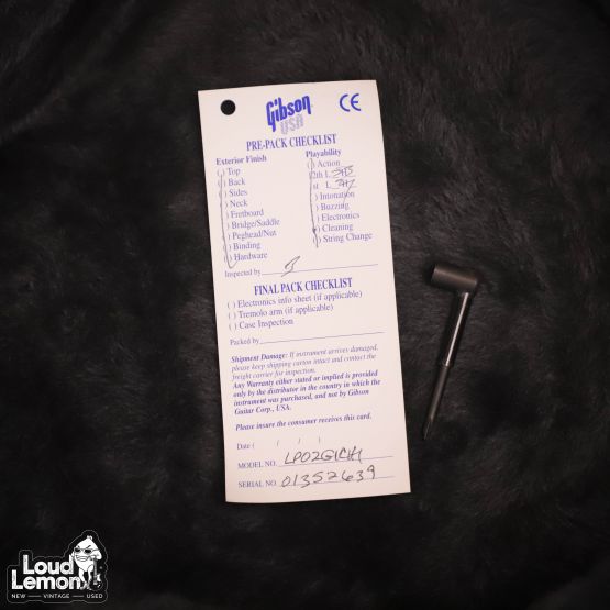 Gibson Limited Run Les Paul Studio Copper 2002 USA электрогитара
