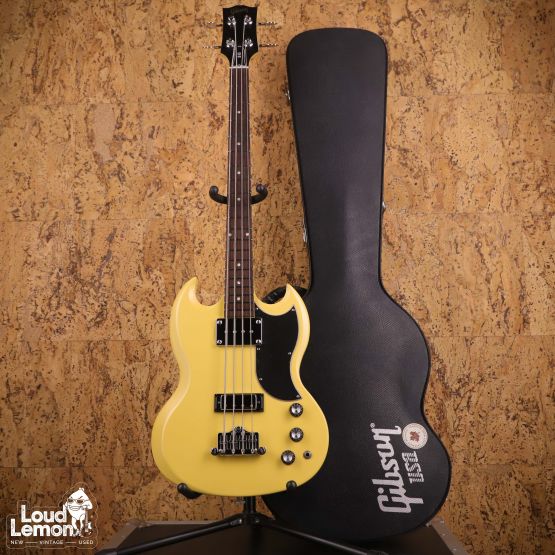 Gibson Limited Run SG Reissue Bass Canary Yellow 2006 USA бас-гитара