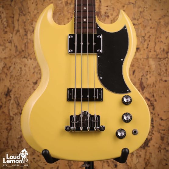 Gibson Limited Run SG Reissue Bass Canary Yellow 2006 USA бас-гитара