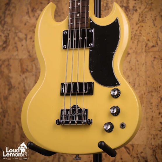 Gibson Limited Run SG Reissue Bass Canary Yellow 2006 USA бас-гитара
