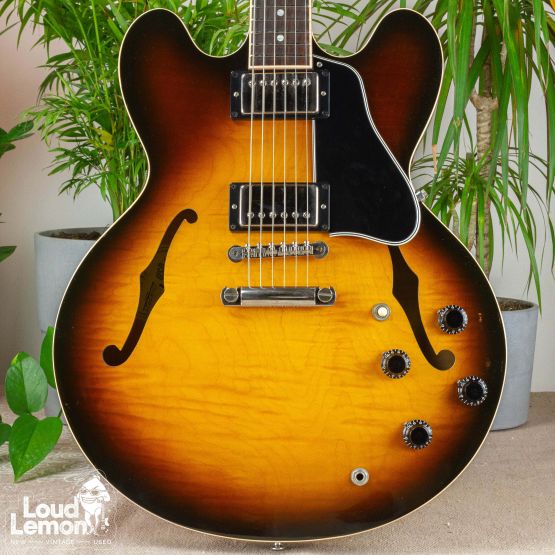 Gibson Memphis Dot ES-335 Vintage Sunburst 2002 USA электрогитара