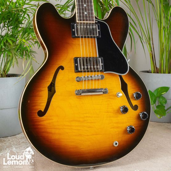 Gibson Memphis Dot ES-335 Vintage Sunburst 2002 USA электрогитара