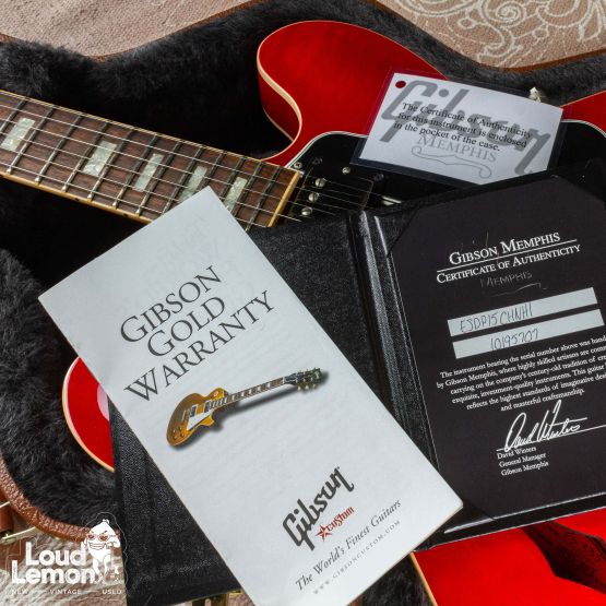 Gibson Memphis ES-335 Cherry 2015 USA электрогитара