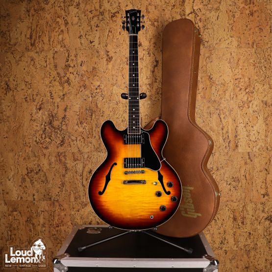 Gibson Memphis Limited Run ES-335 Figured Bourbon Burst 2014 USA электрогитара