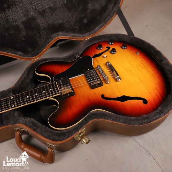 Gibson Memphis Limited Run ES-335 Figured Bourbon Burst 2014 USA электрогитара