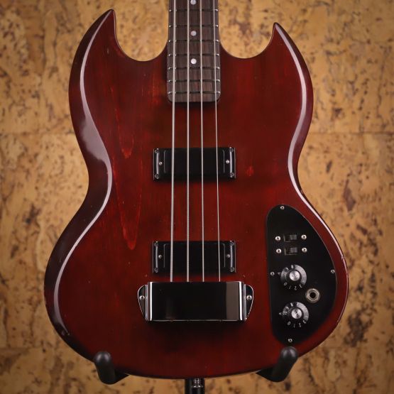 Gibson SB-350 Cherry 1973 USA бас-гитара