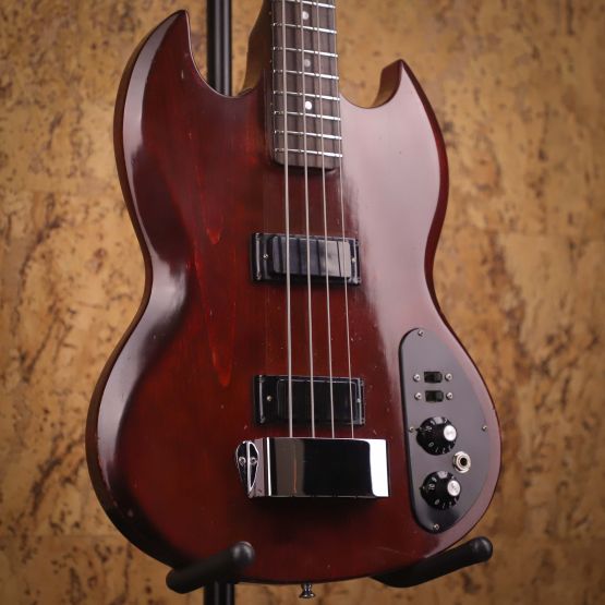 Gibson SB-350 Cherry 1973 USA бас-гитара