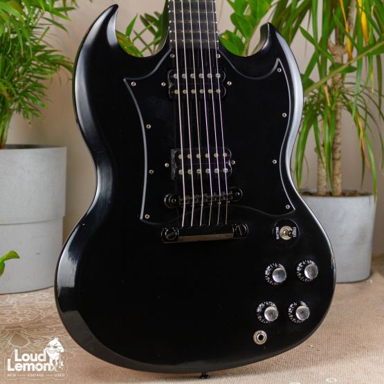 Gibson SG Gothic Satin Black 2000 USA электрогитара