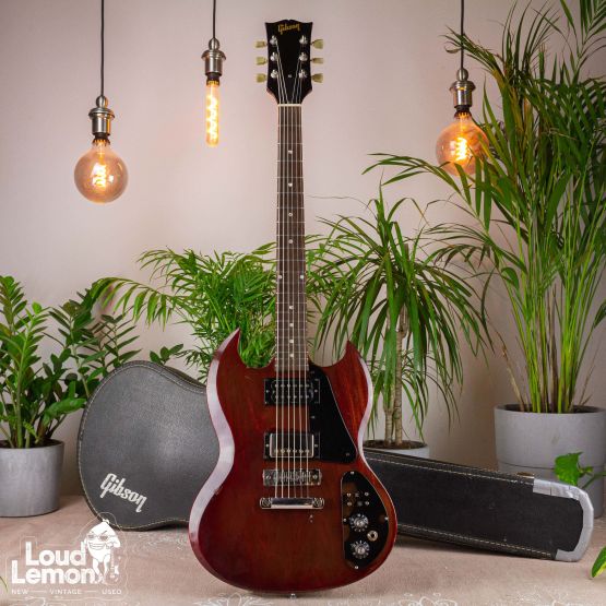 Gibson SG II Cherry 1972 USA электрогитара