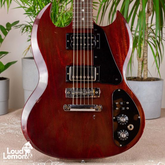 Gibson SG II Cherry 1972 USA электрогитара