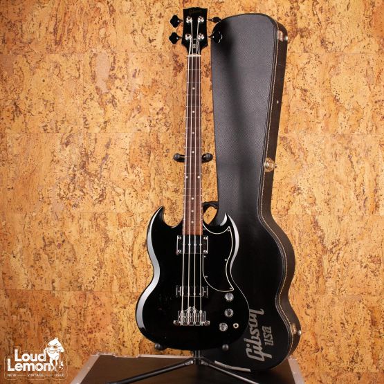 Gibson SG Standard Bass Ebony 2005 USA бас-гитара