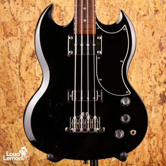 Gibson SG Standard Bass Ebony 2005 USA бас-гитара