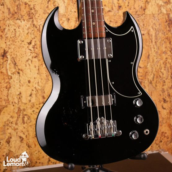 Gibson SG Standard Bass Ebony 2005 USA бас-гитара