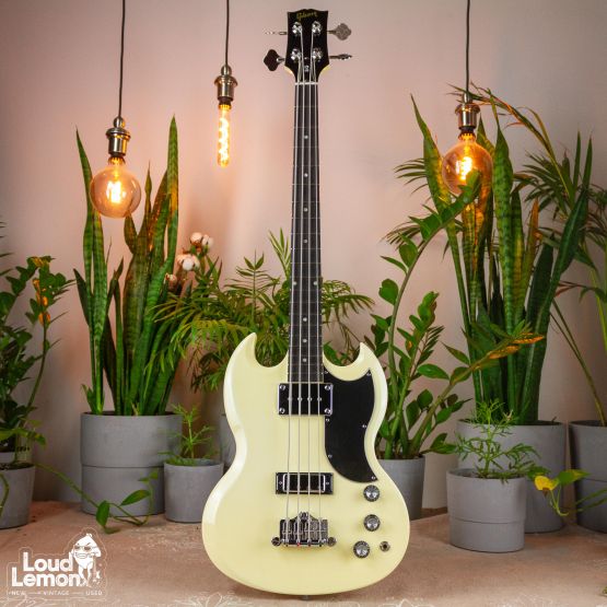 Gibson SG Standard Bass Limited Edition Classic White 2006 USA бас-гитара