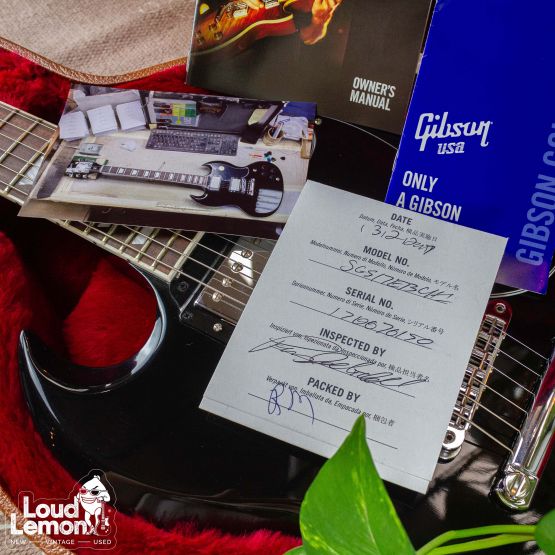 Gibson SG Standard T Ebony 2017 USA электрогитара