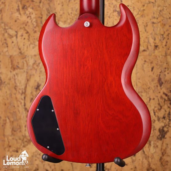 Gibson SG Standard '61 Faded Maestro Vibrola Vintage Cherry 2022 USA электрогитара
