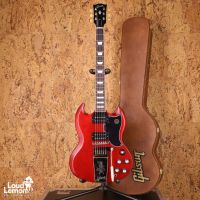 Gibson SG Standard '61 Faded Maestro Vibrola Vintage Cherry 2022 USA электрогитара