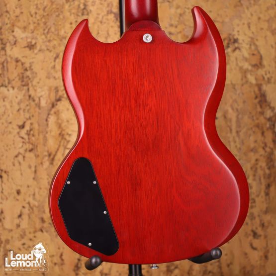Gibson SG Standard '61 Faded Maestro Vibrola Vintage Cherry 2022 USA электрогитара